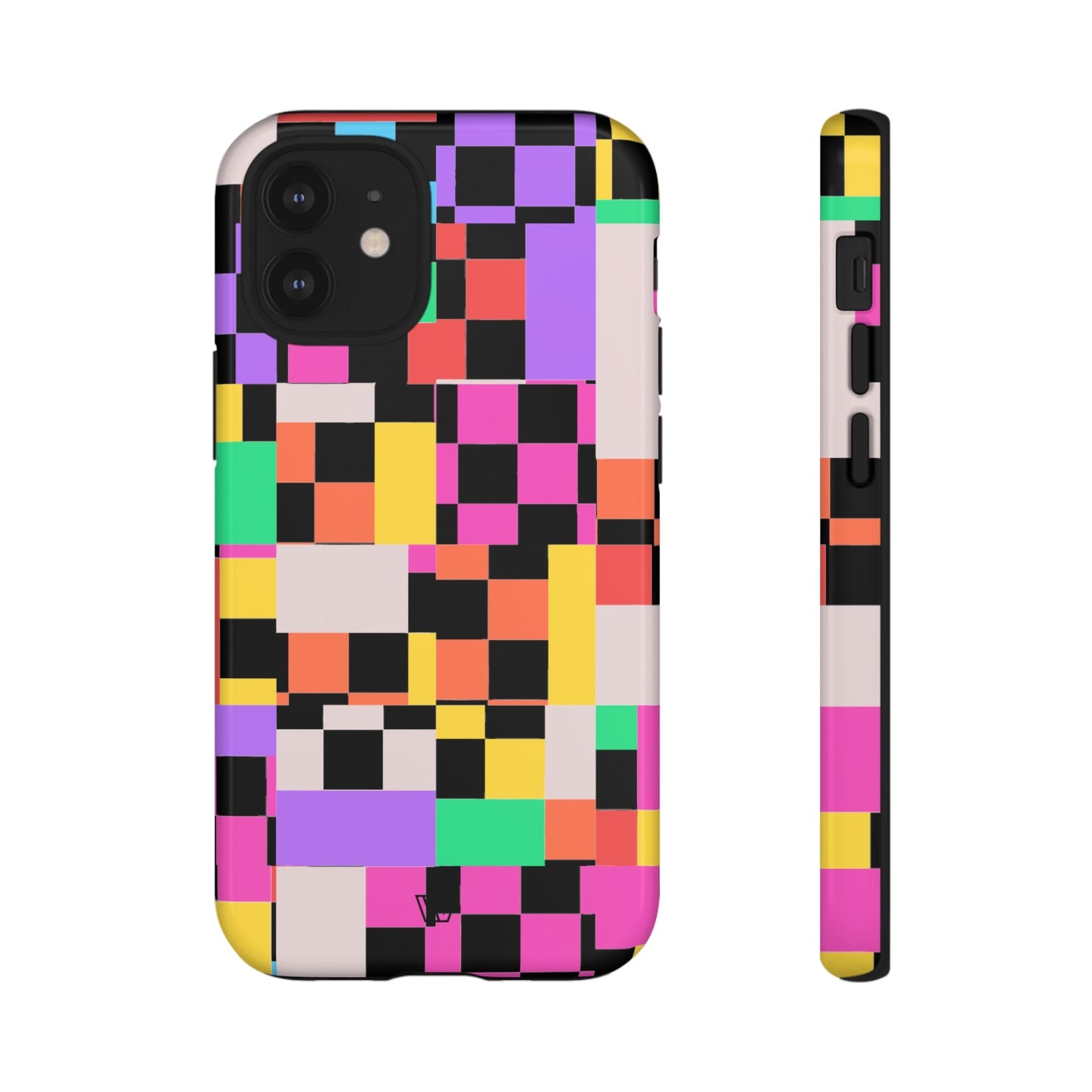 MASHED UP CHECKERBOARD | Tough Phone Case