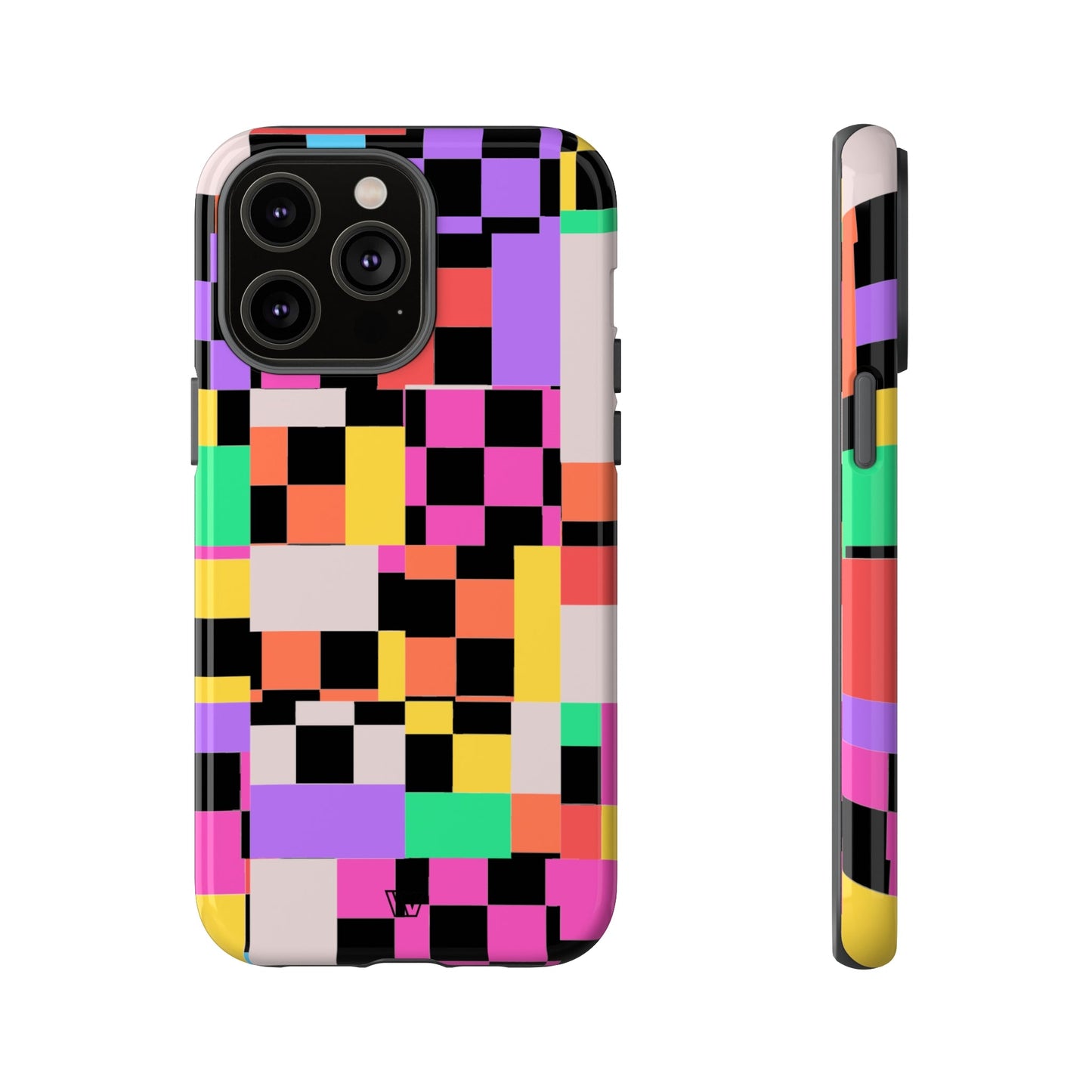 MASHED UP CHECKERBOARD | Tough Phone Case