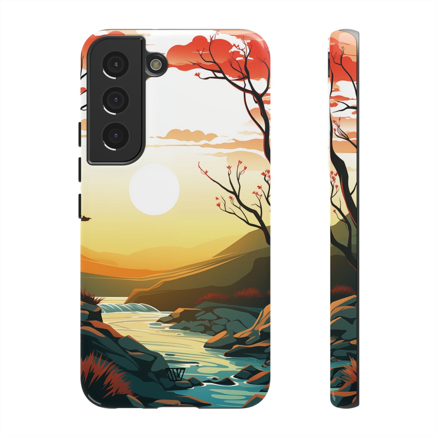 RIVER SUNSET | Tough Phone Case