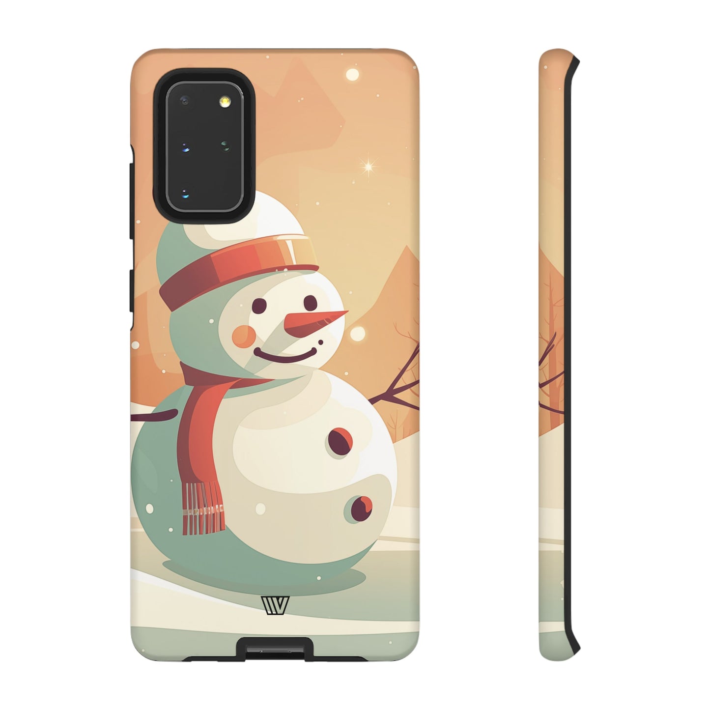 SUNSET SNOWMAN | Tough Phone Case