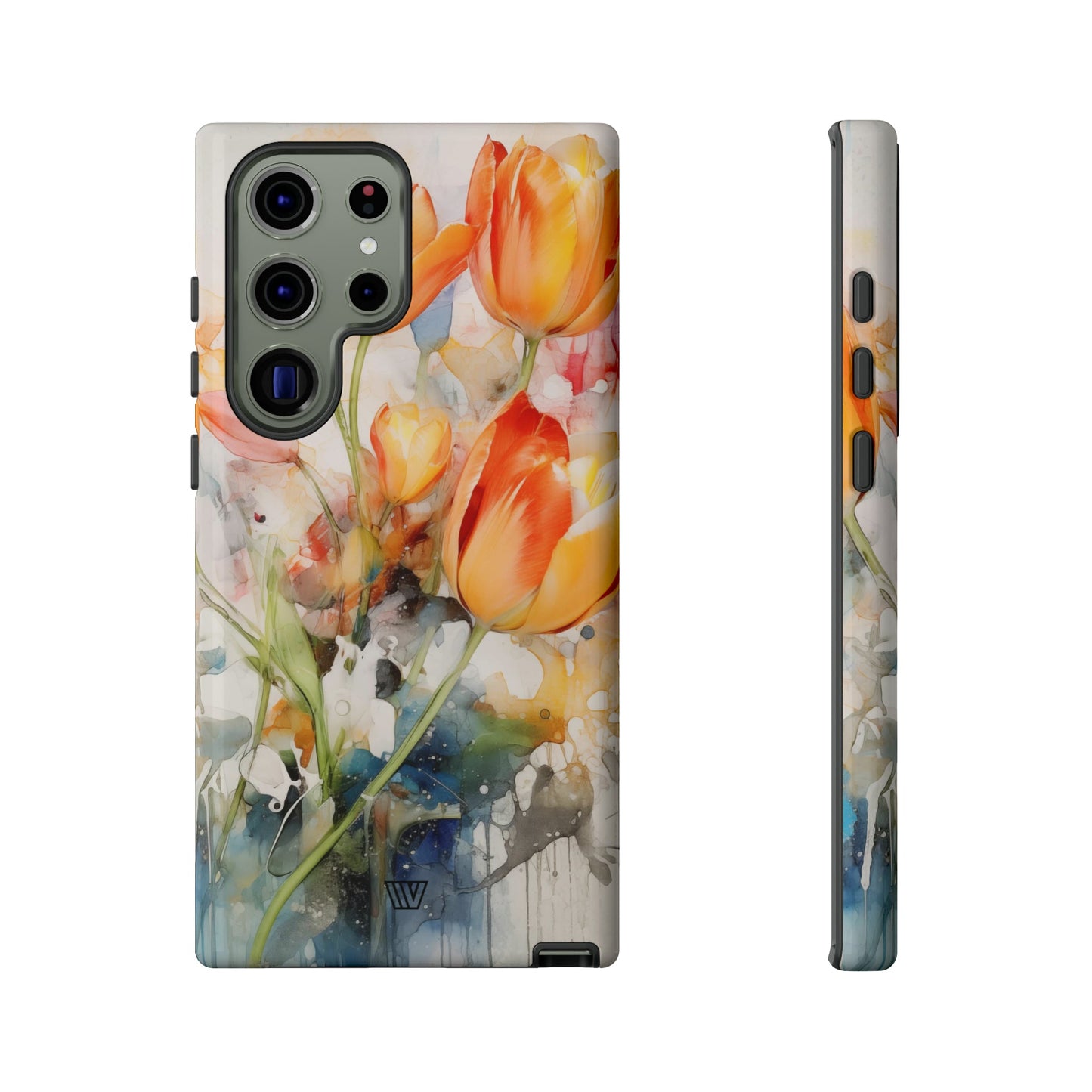 WATERCOLOR TULIPS | Tough Phone Case