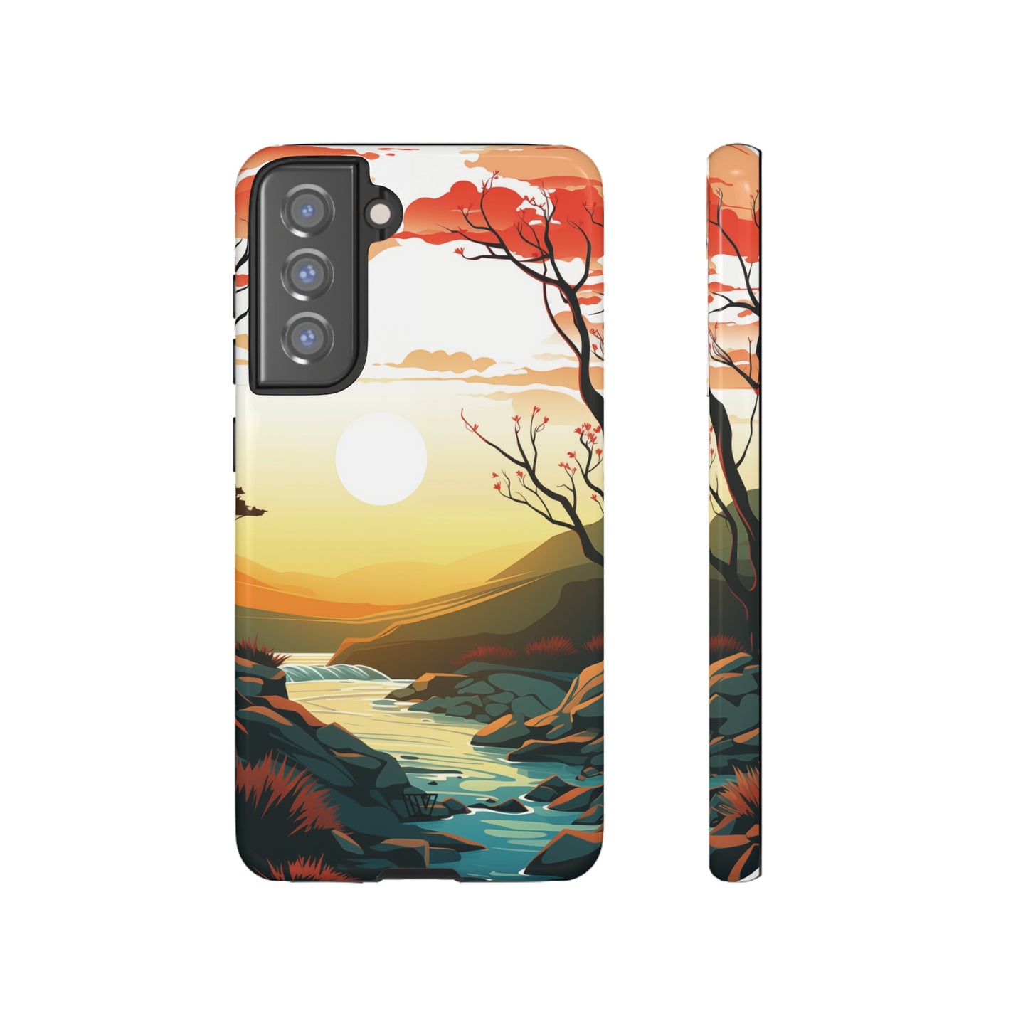 RIVER SUNSET | Tough Phone Case