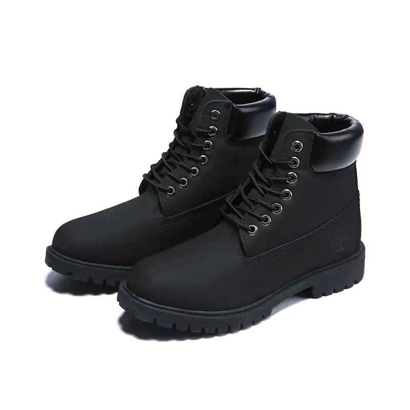 Men’s Matte Leather Martin Boots