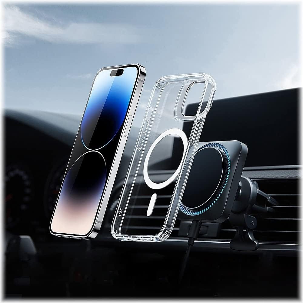 Protection Kit Bundle: Hybrid-Flex Kickstand Case with Tempered Glass Screen and Camera Protector - iPhone 14 Pro