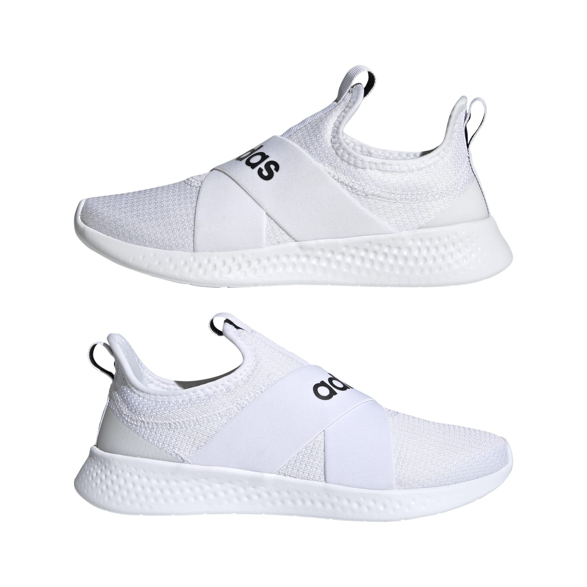 ADIDAS FX7325 PUREMOTION ADAPT WMN'S (Medium) White/White/Grey Textile Running Shoes