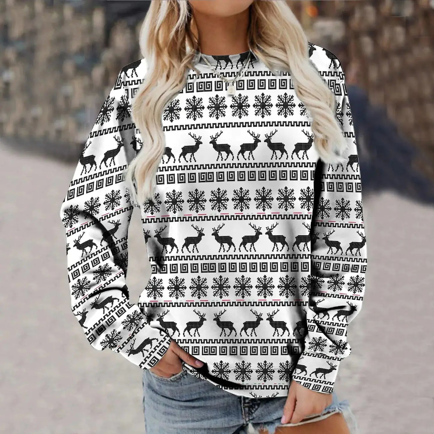 Pattern Christmas Sweater - Multiple Options