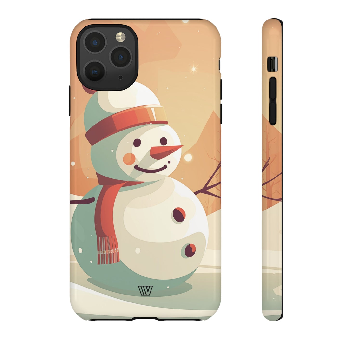 SUNSET SNOWMAN | Tough Phone Case