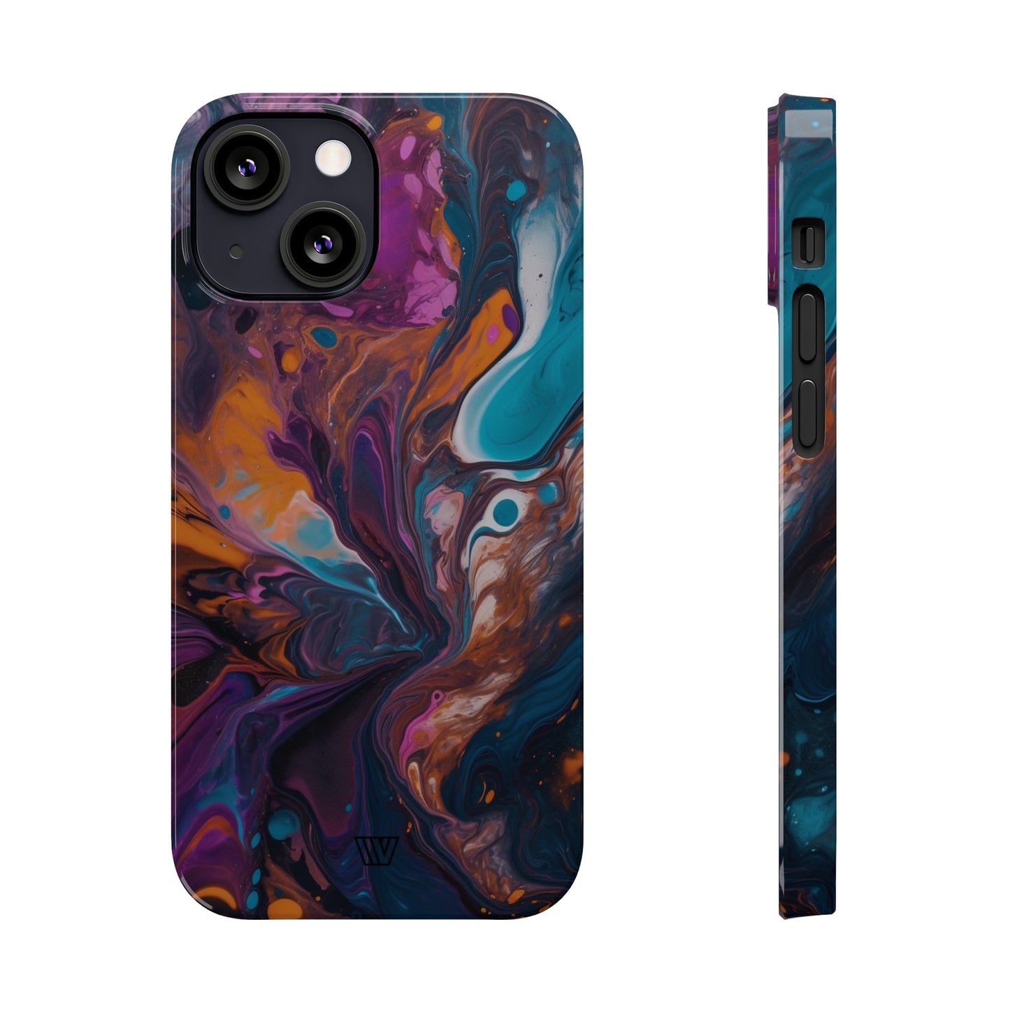 COSMIC PAINT SWIRL | Slim iPhone Case