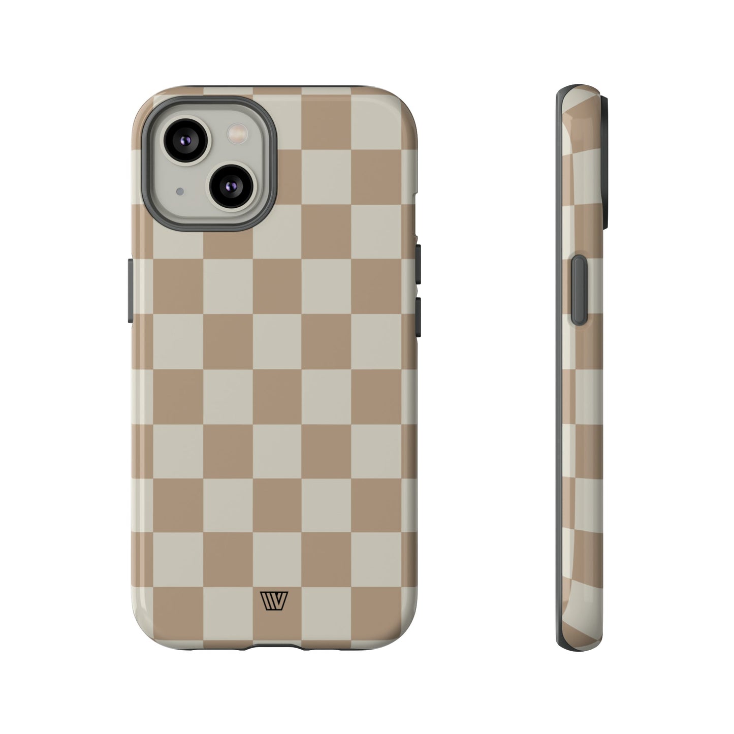 NEUTRAL CHECKERBOARD | Tough Phone Case