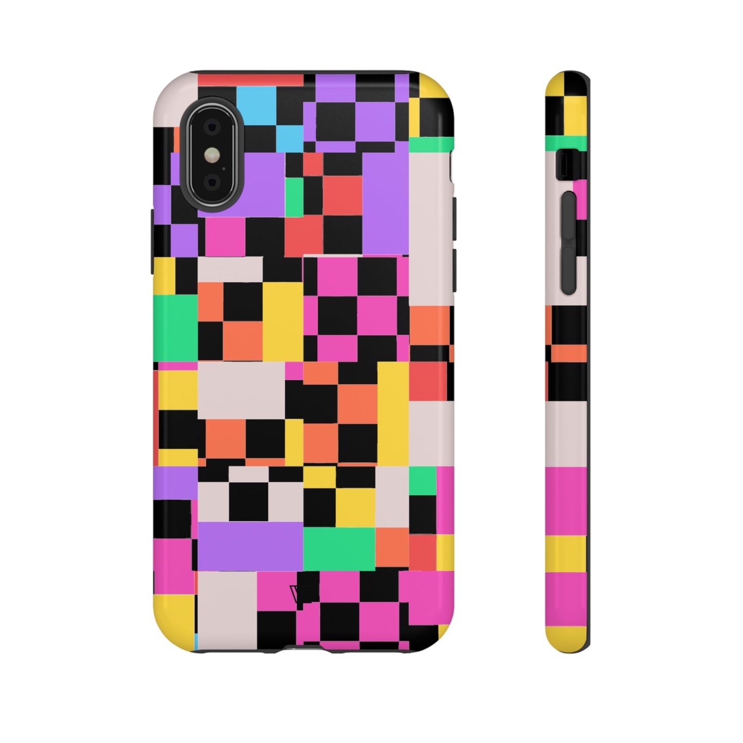 MASHED UP CHECKERBOARD | Tough Phone Case