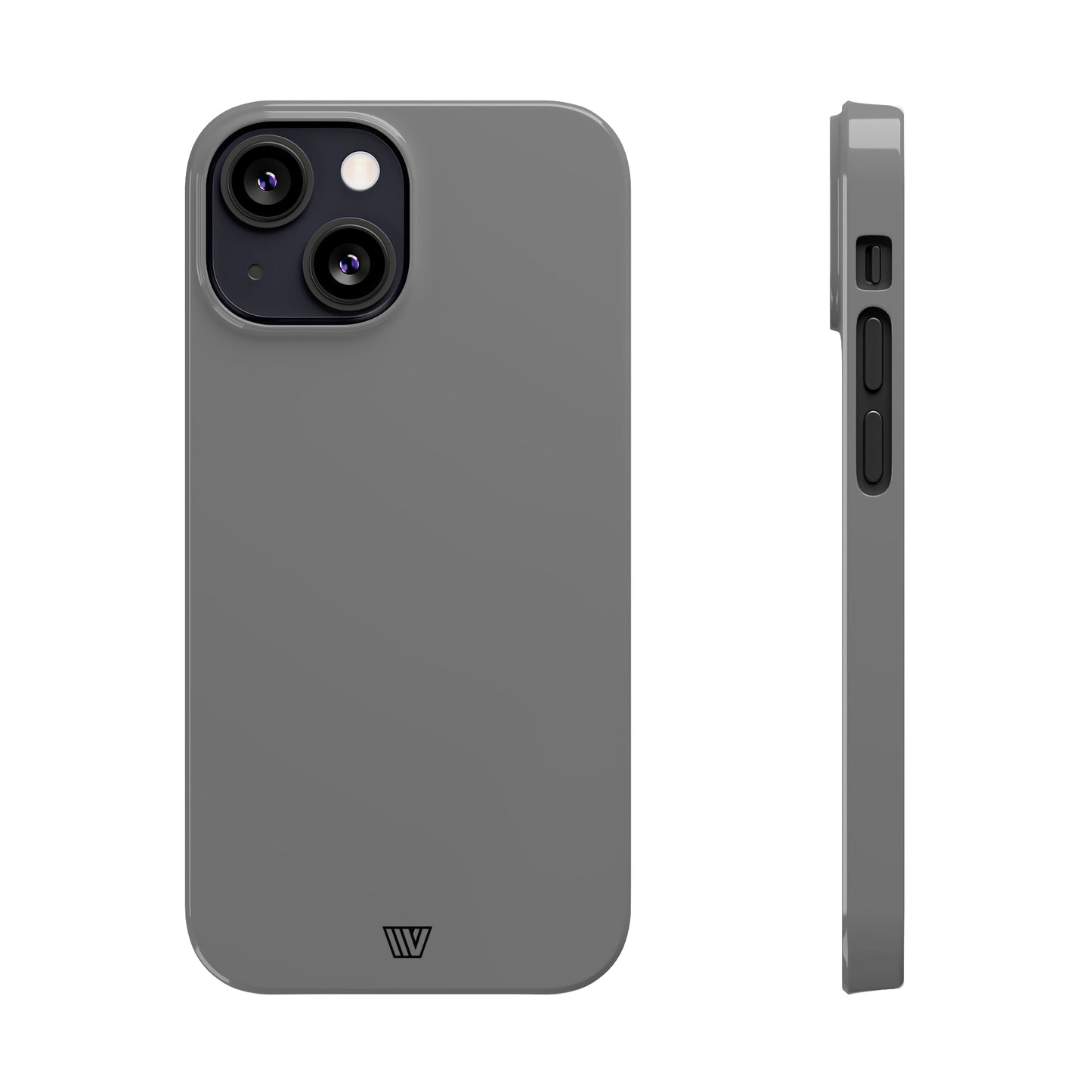 SOLID GRAY | Slim iPhone Case