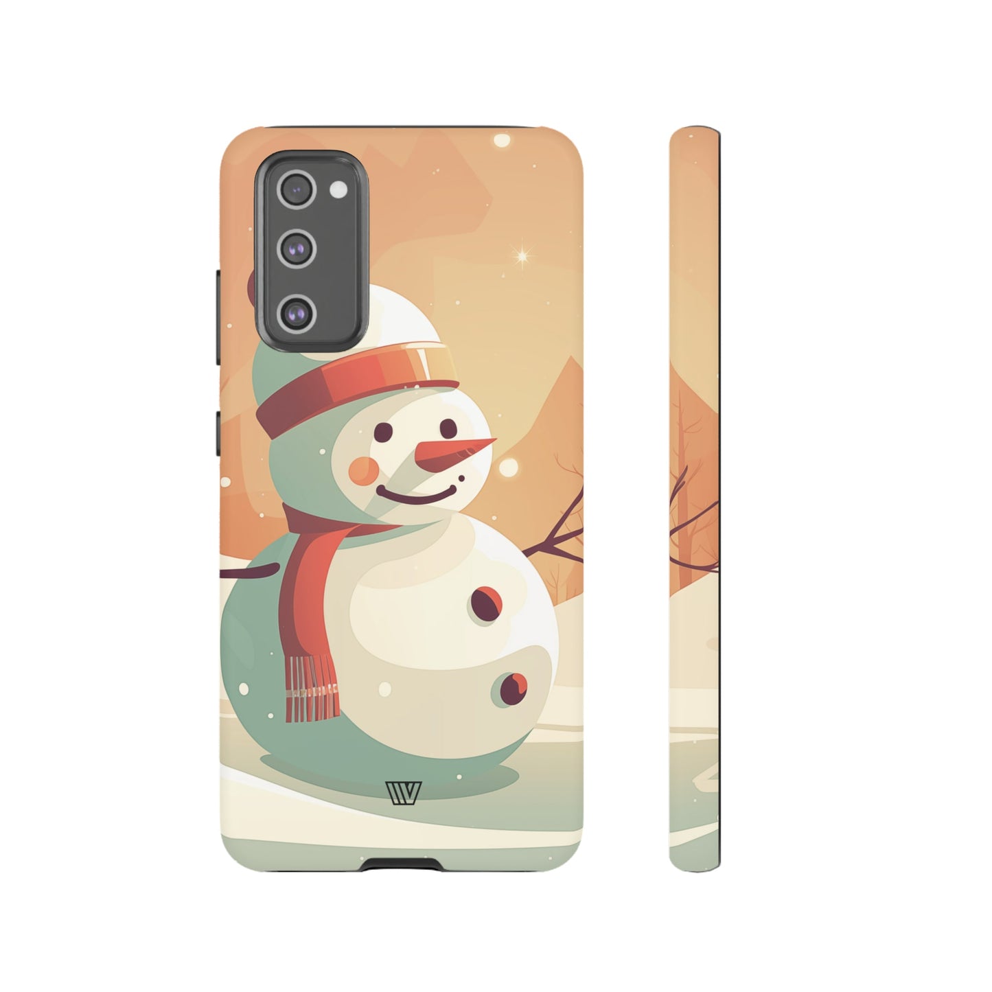 SUNSET SNOWMAN | Tough Phone Case