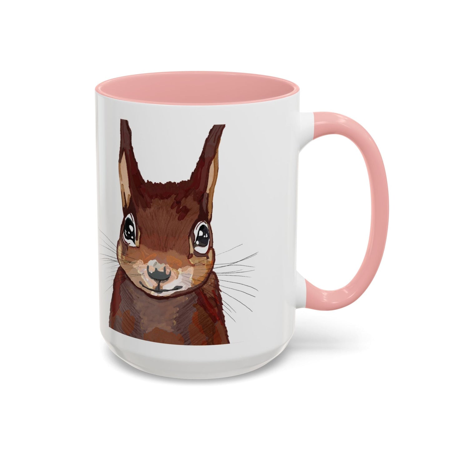 Squirrel Two Tone Coffee Mugs (11oz & 15oz)