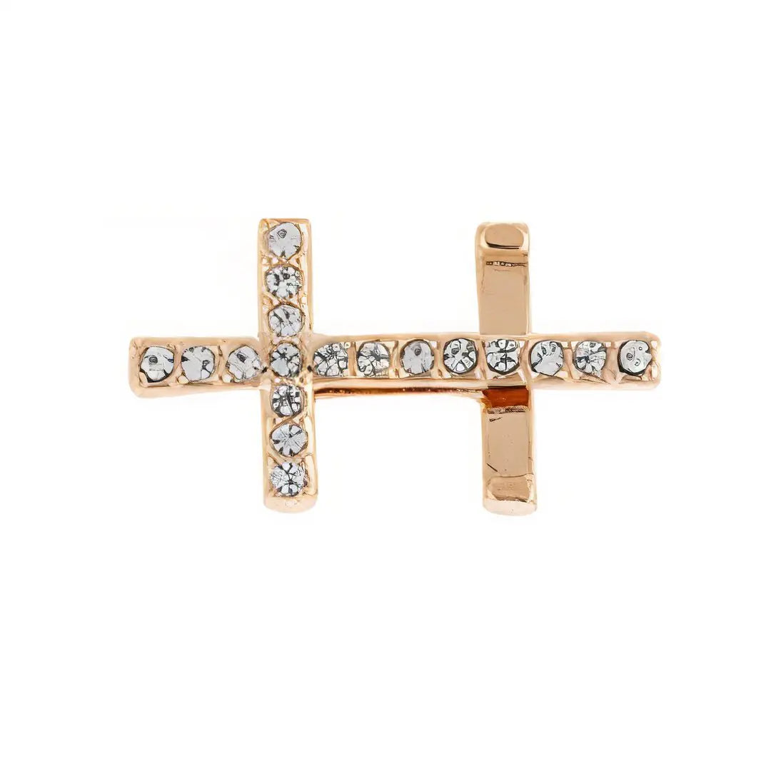 Pavé Cross Charm