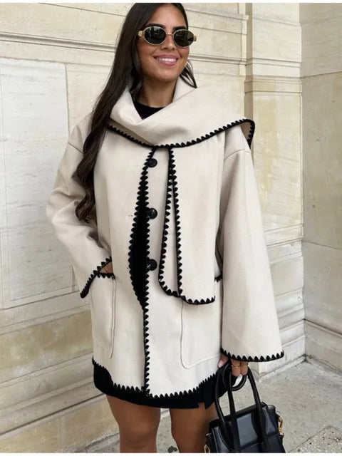 Luxe Plush Winter Coat for Women