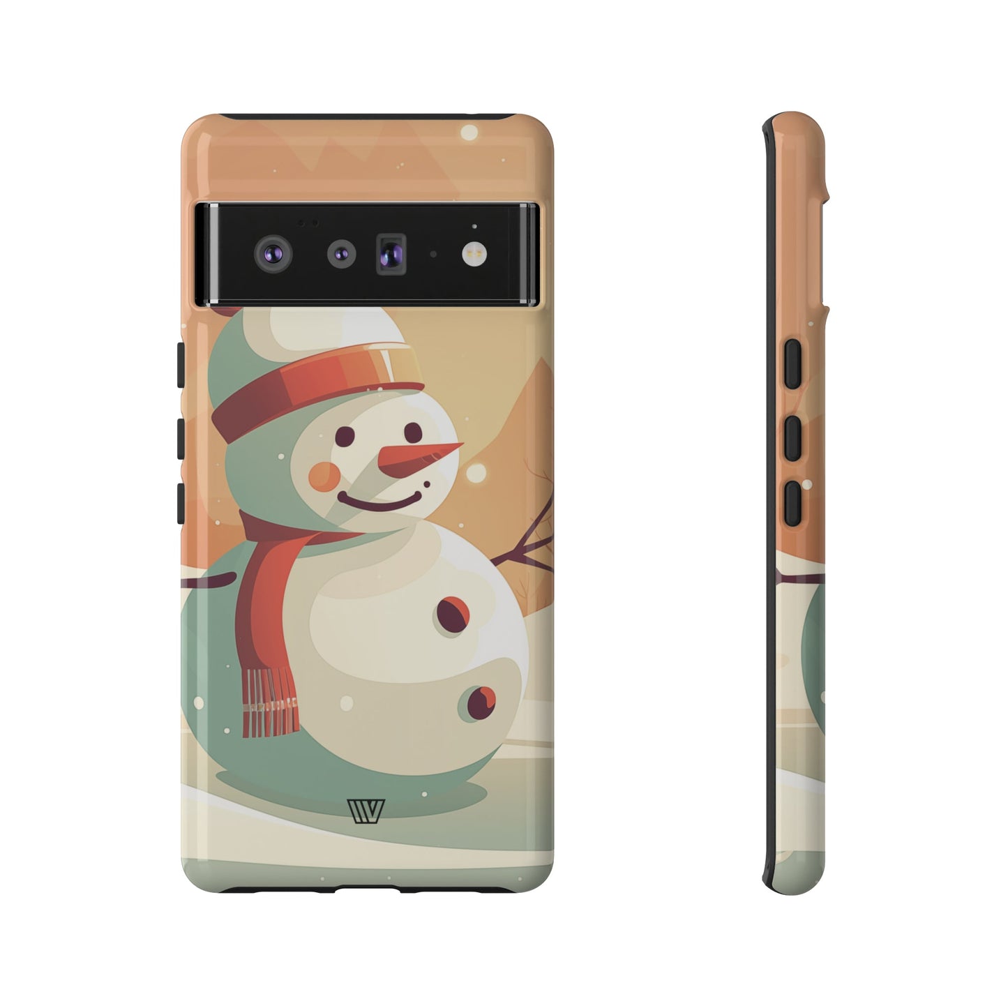 SUNSET SNOWMAN | Tough Phone Case