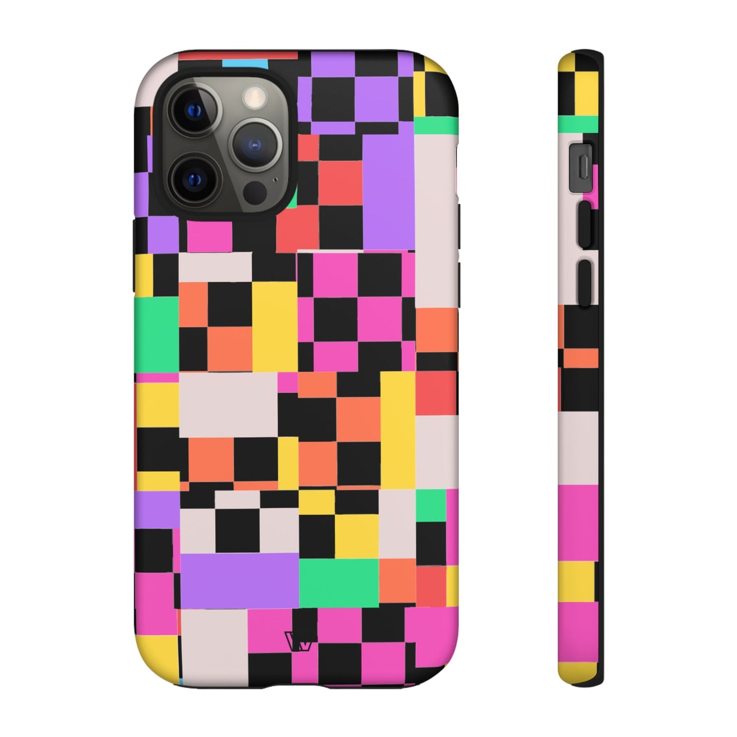 MASHED UP CHECKERBOARD | Tough Phone Case