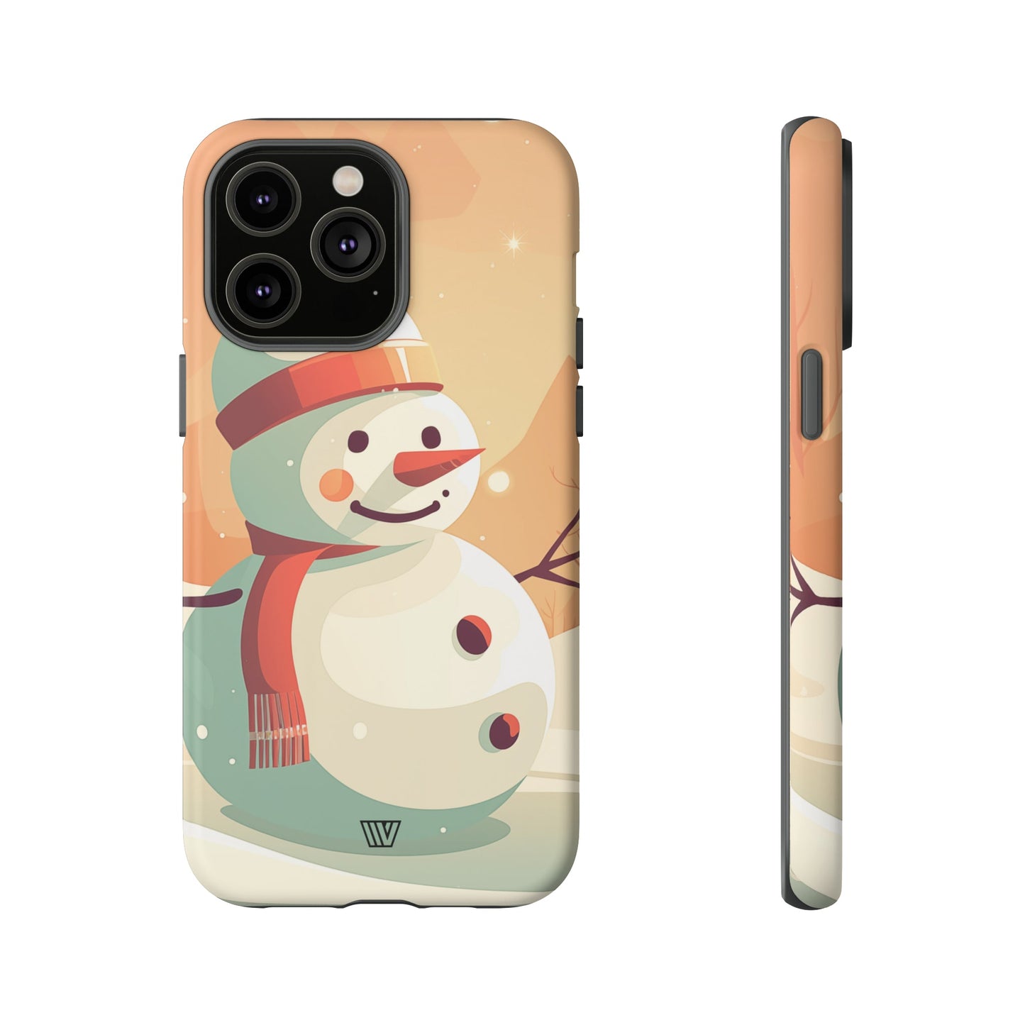 SUNSET SNOWMAN | Tough Phone Case