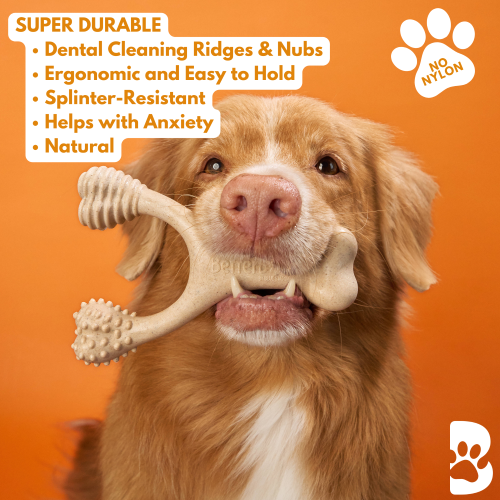 BetterBone HARD CHEW TOY: The natural, eco-friendly, and ultra-durable chew for the toughest chewers!