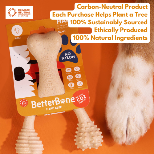 BetterBone HARD CHEW TOY: The natural, eco-friendly, and ultra-durable chew for the toughest chewers!