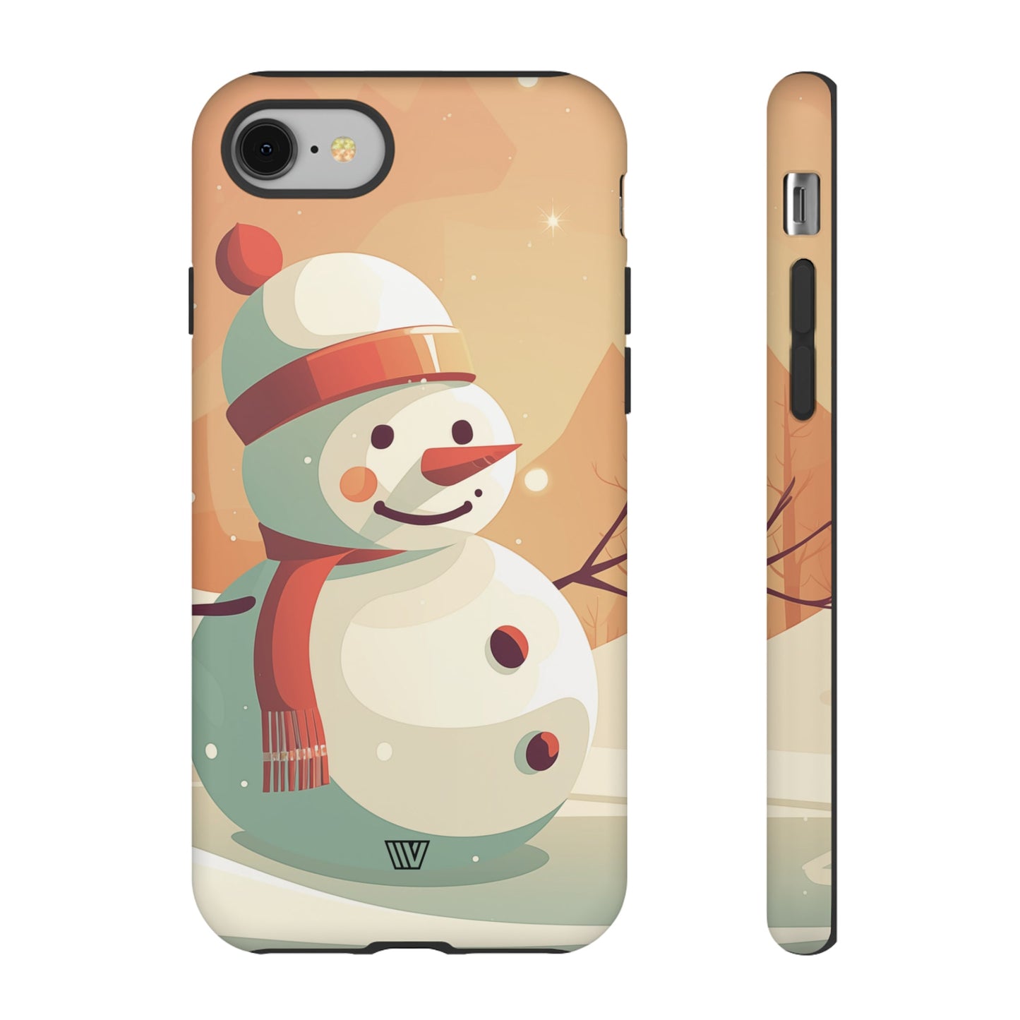 SUNSET SNOWMAN | Tough Phone Case