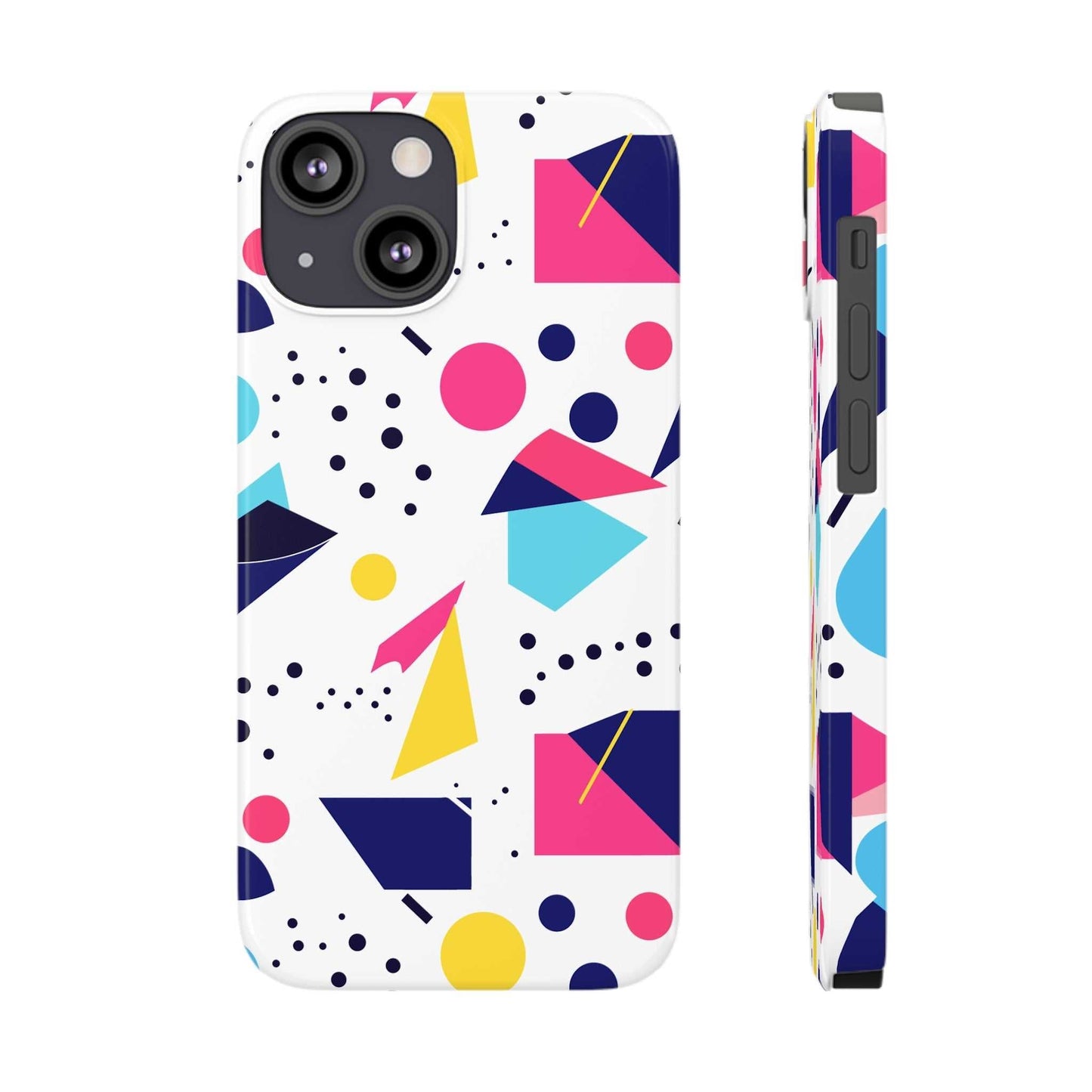 80s / 90s RETRO PATTERN LIGHT | Slim iPhone Case