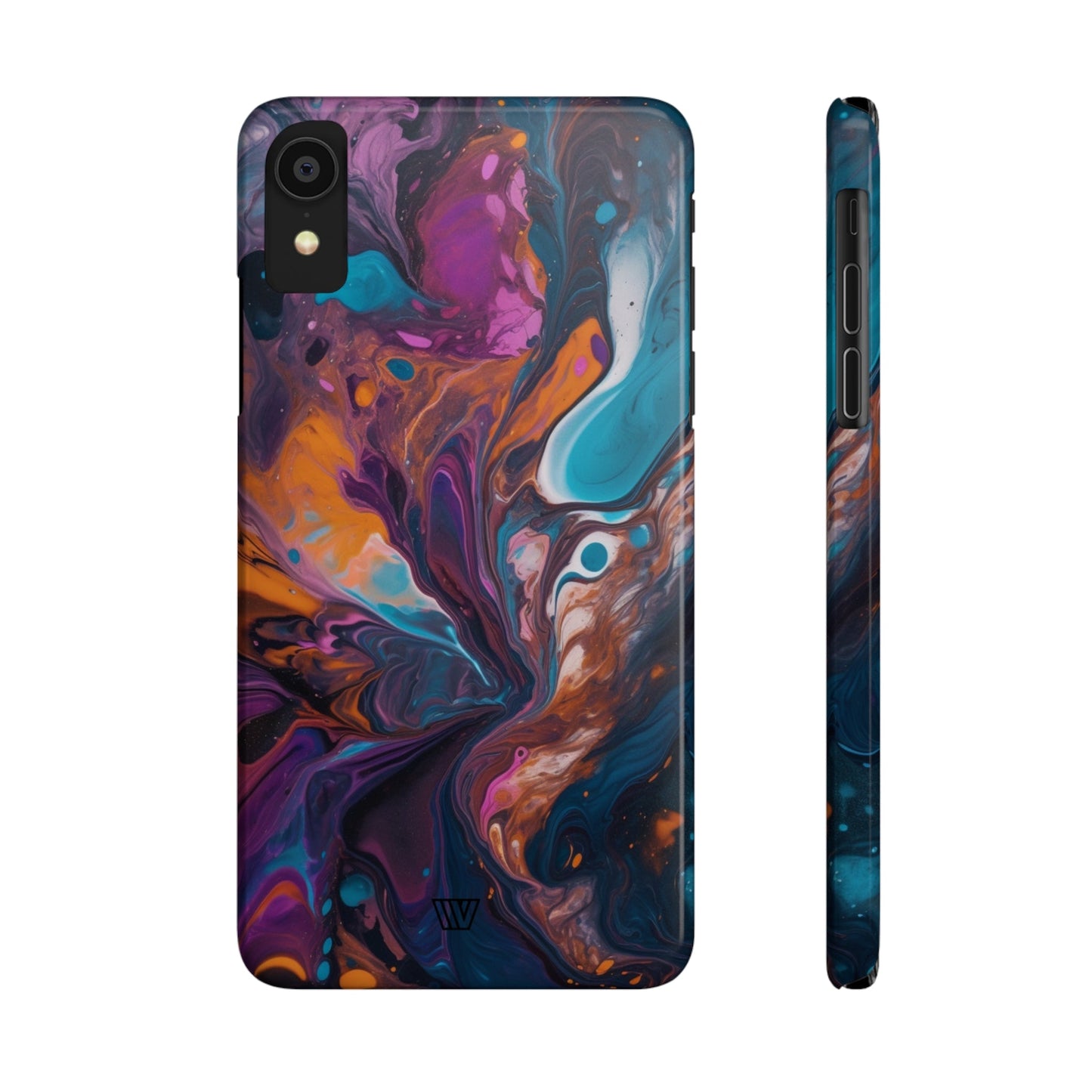 COSMIC PAINT SWIRL | Slim iPhone Case