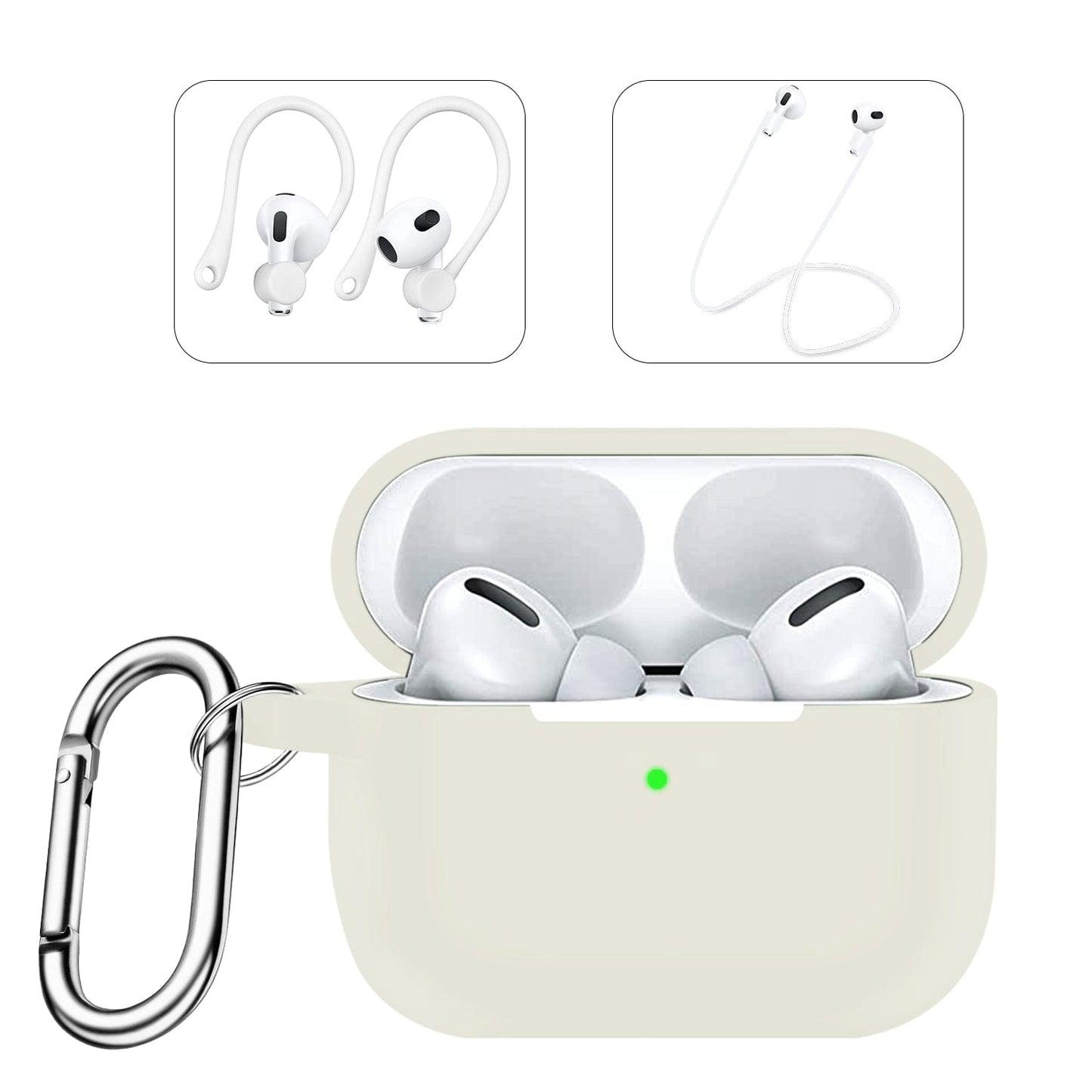 Glow White Silicone Case - AirPods Pro 2 (2nd Generation)