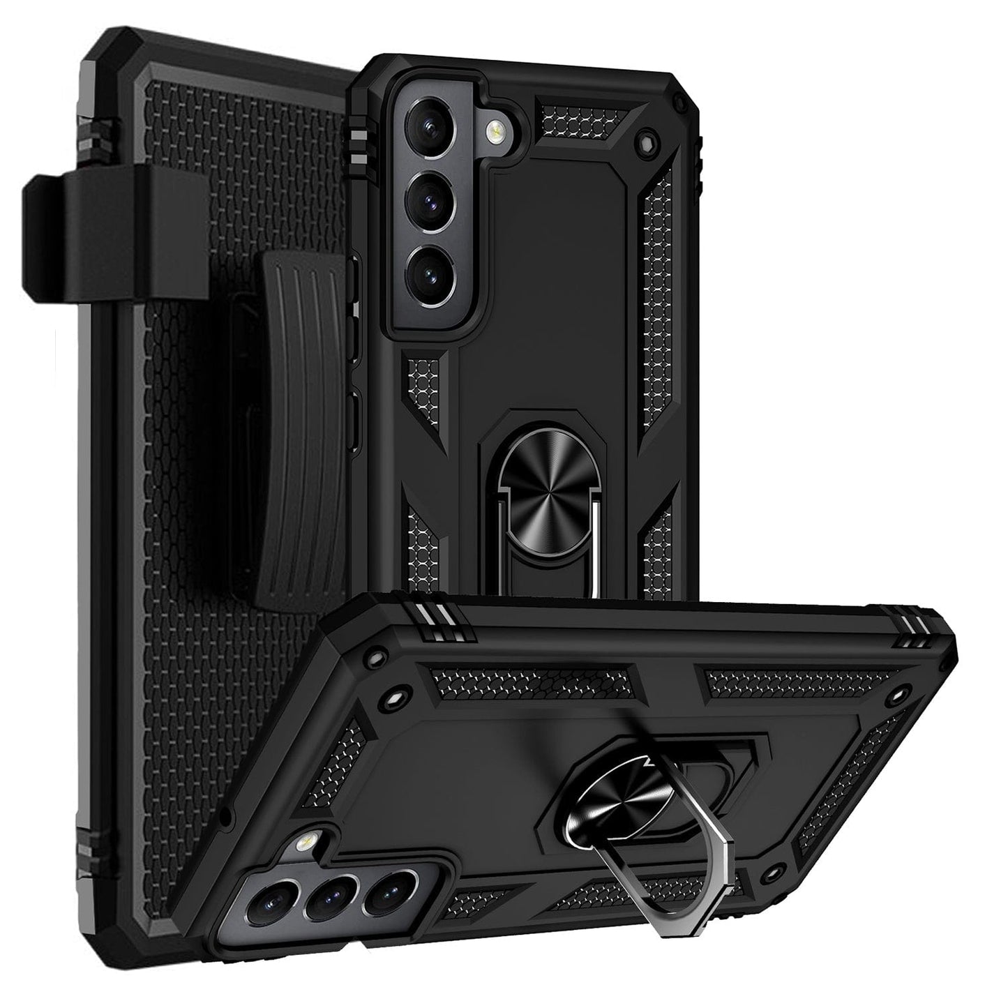 Military Kickstand Series Case with Belt Clip - Samsung Galaxy S22 Plus