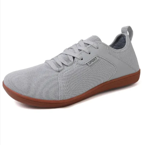 Men's Breathable Fly Woven Sports Shoes – Soft Sole for Brisk Walking