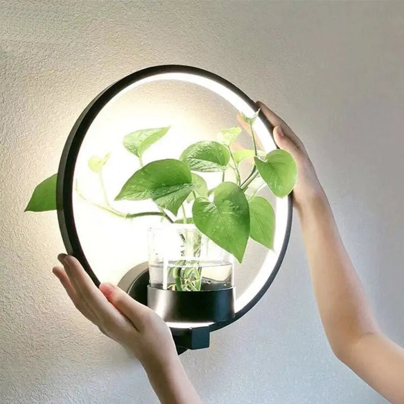 Modern Wall Plant LED Lamp