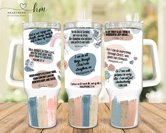 Bible Affirmations 40 oz Tumbler