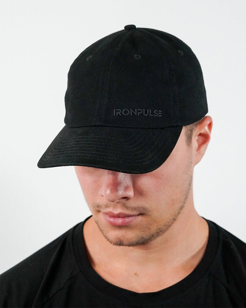 Black Signature Dad Hat