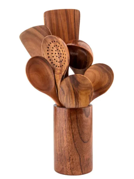 Wooden Kitchen Utensil Set