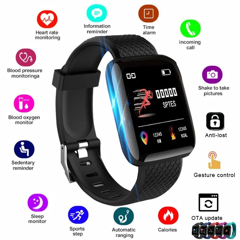 Smart Fitness Tracker Watch