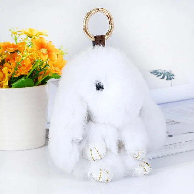 Plush Bunny Pendant