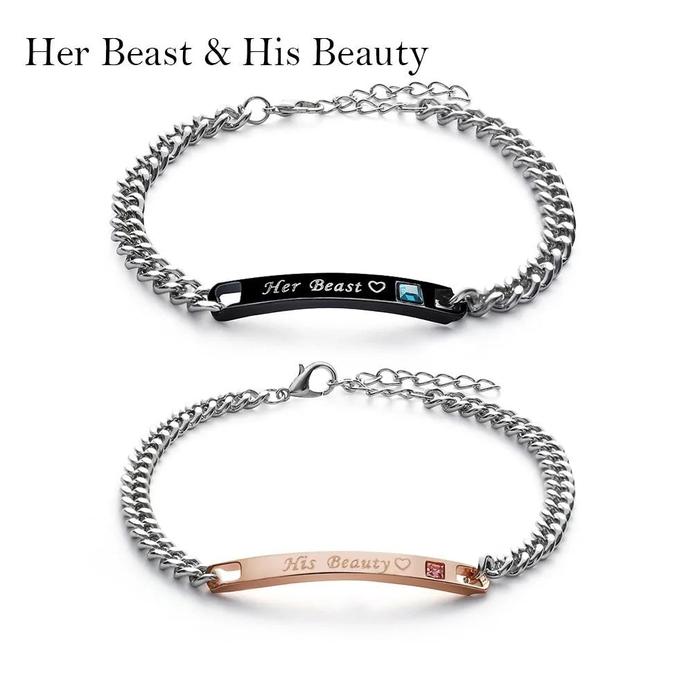 Trendy Lovely Couple Bracelets