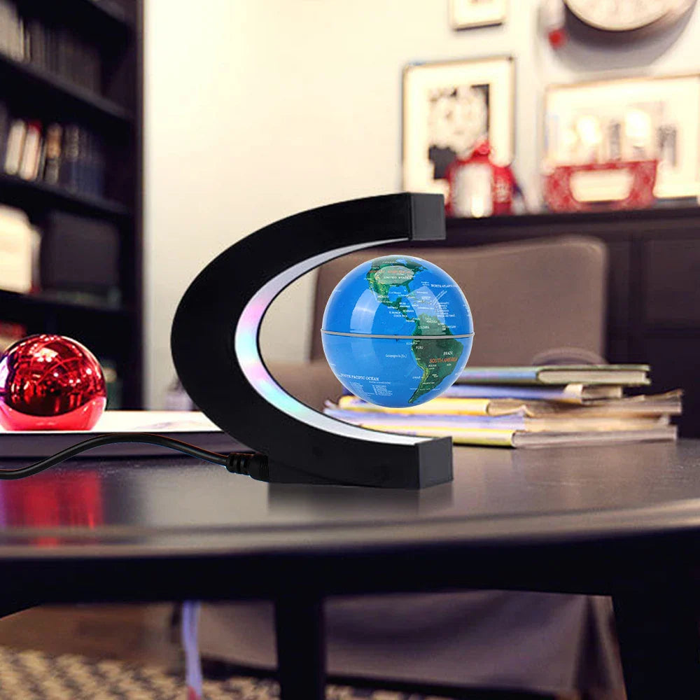 Levitating Magnetic LED Globe Lamp