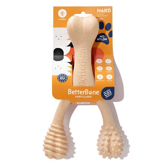 BetterBone HARD CHEW TOY: The natural, eco-friendly, and ultra-durable chew for the toughest chewers!