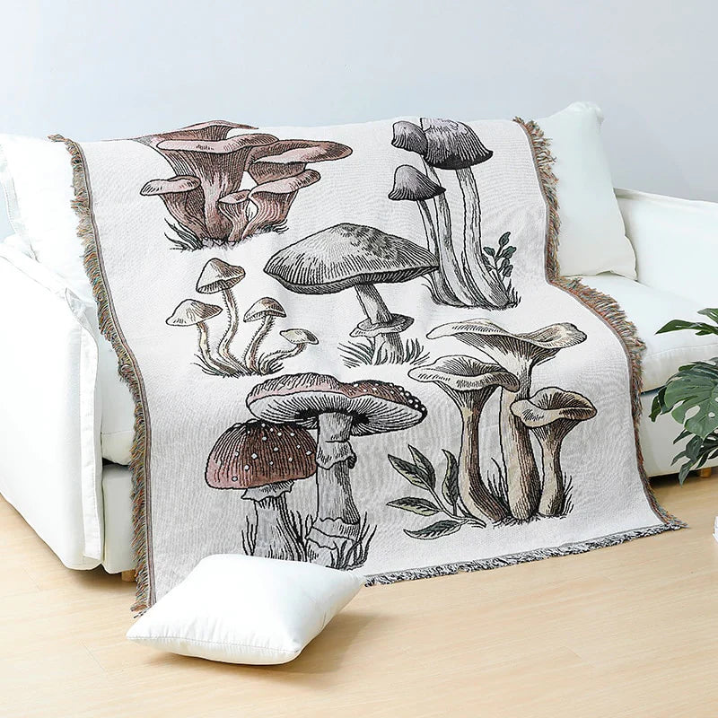 Magic Mushroom Throw