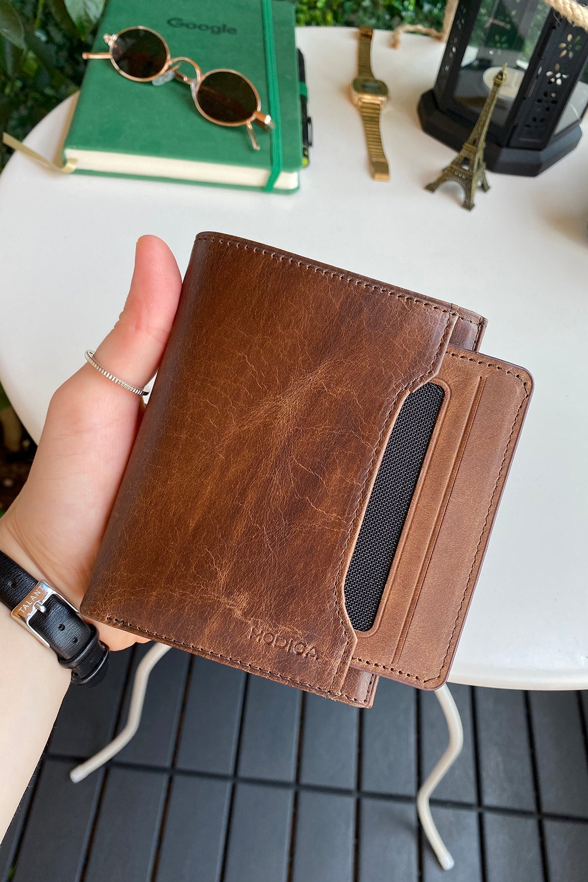 Oregon - Genuine Leather Wallet with Removable Card Holder