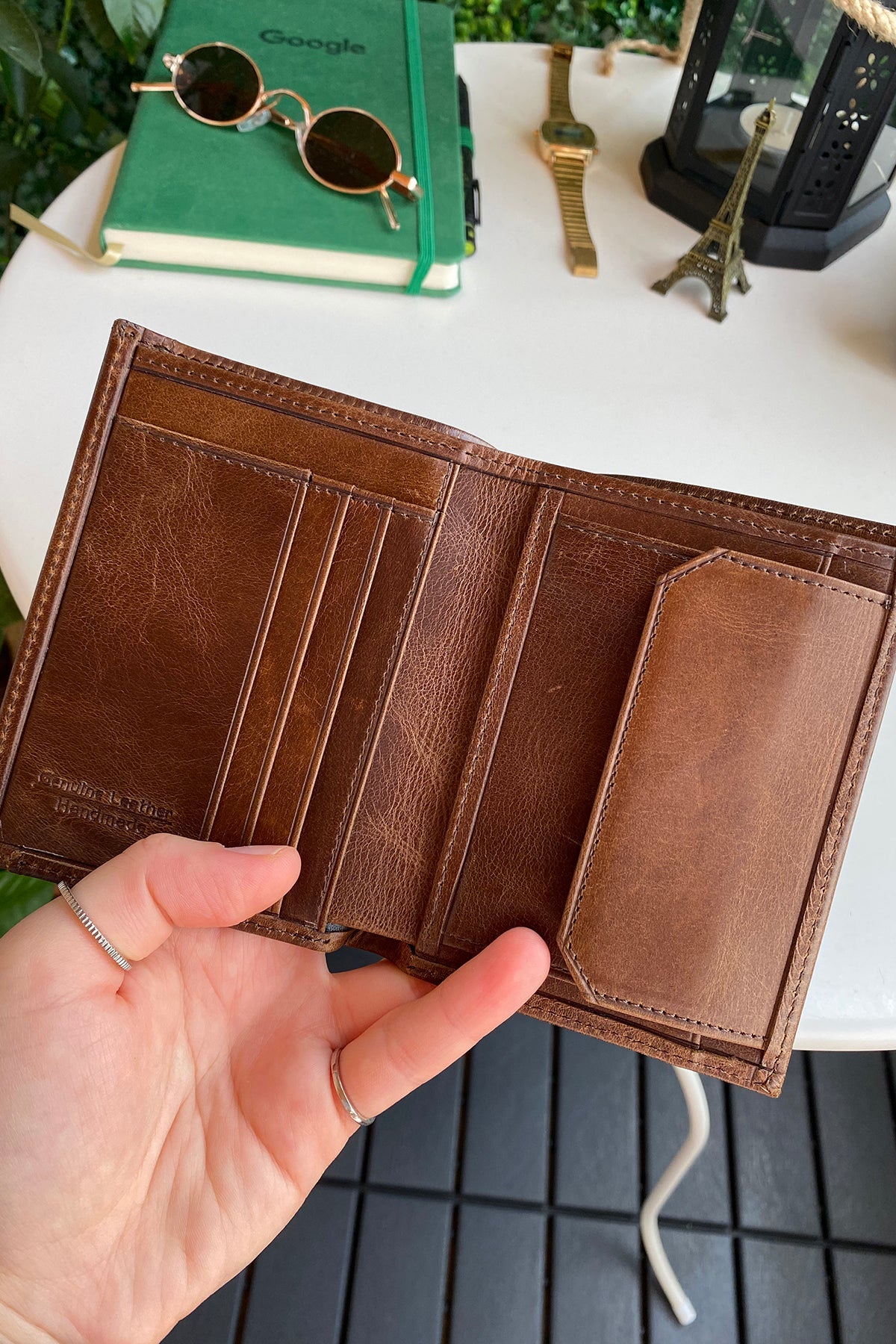 Oregon - Genuine Leather Wallet with Removable Card Holder