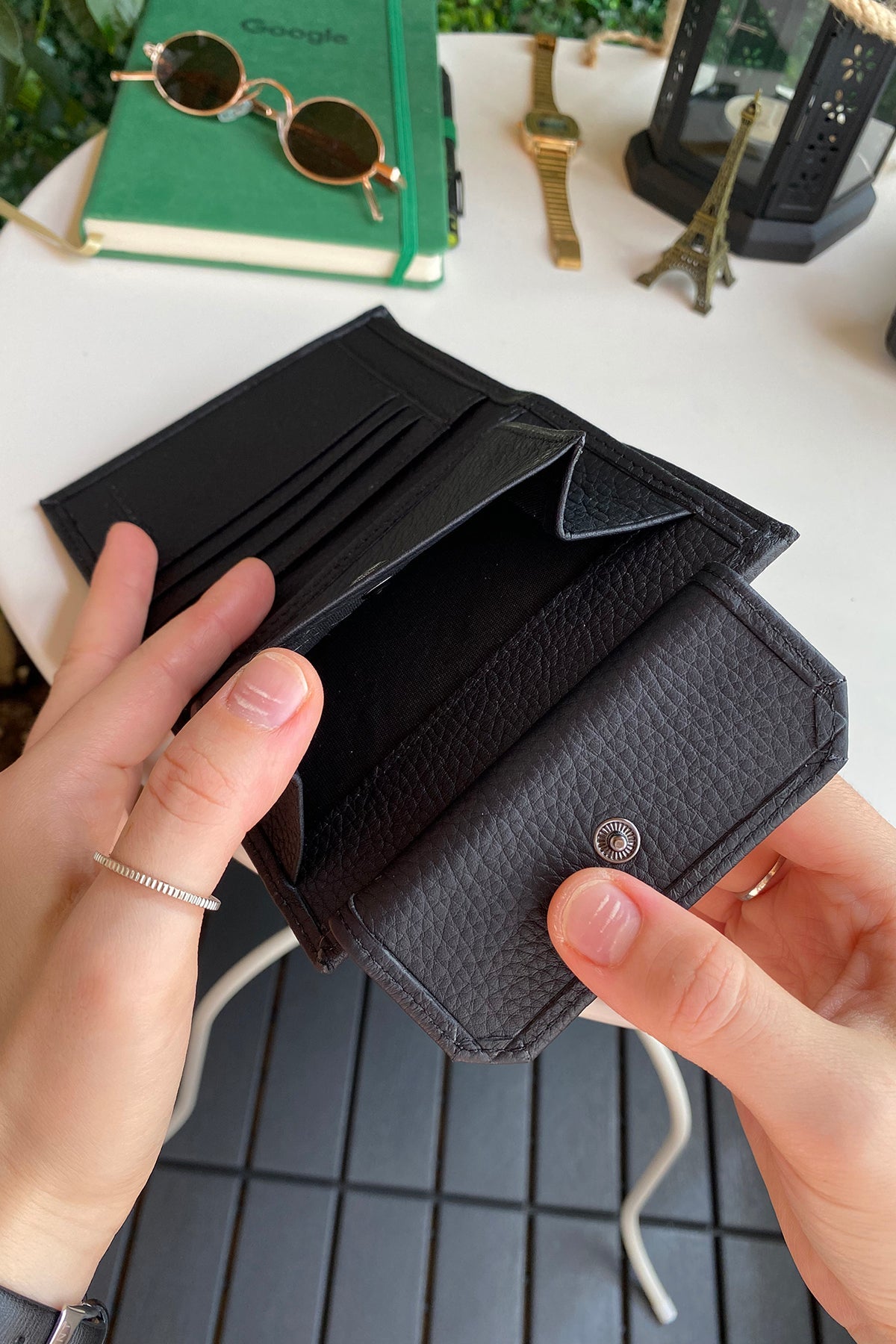 Oregon - Genuine Leather Wallet with Removable Card Holder