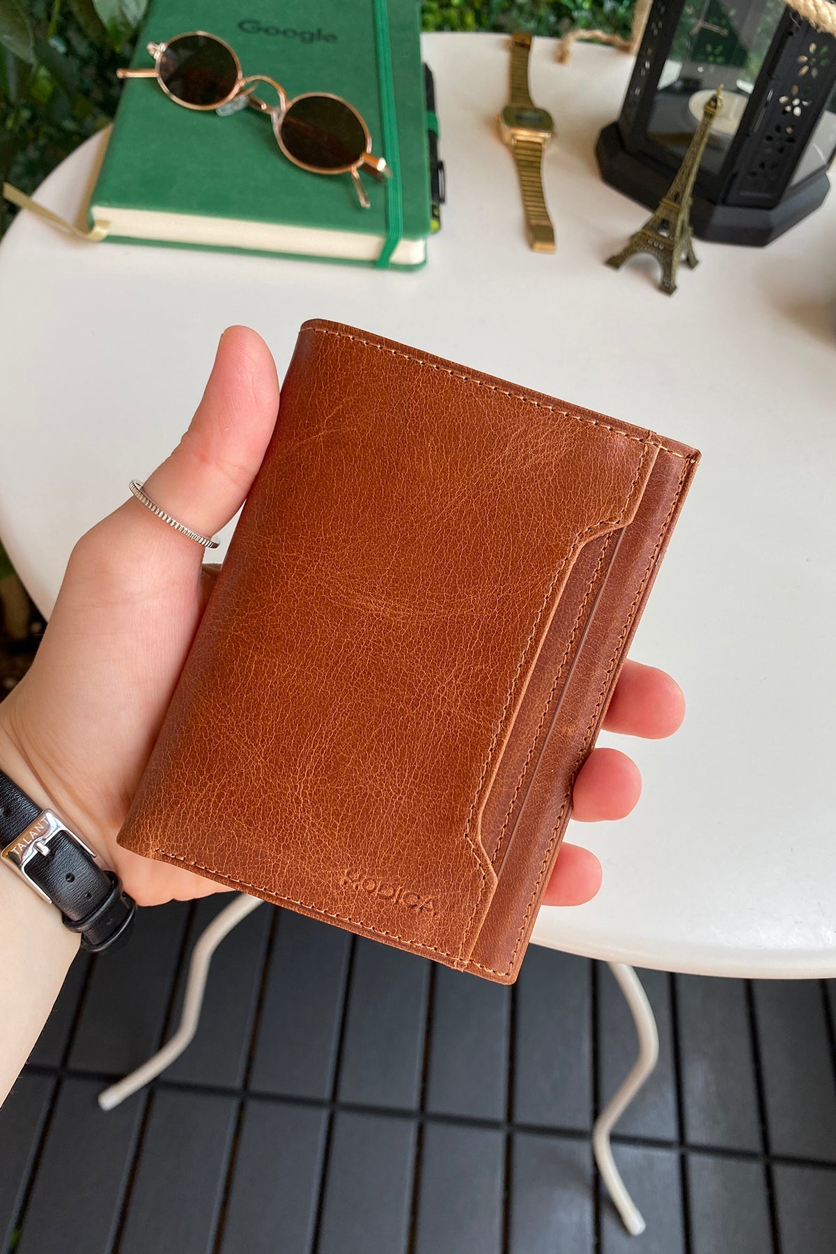 Oregon - Genuine Leather Wallet with Removable Card Holder