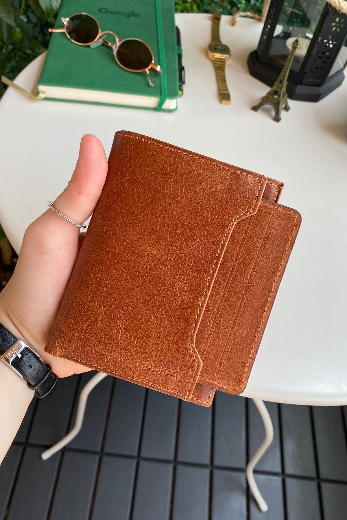 Oregon - Genuine Leather Wallet with Removable Card Holder