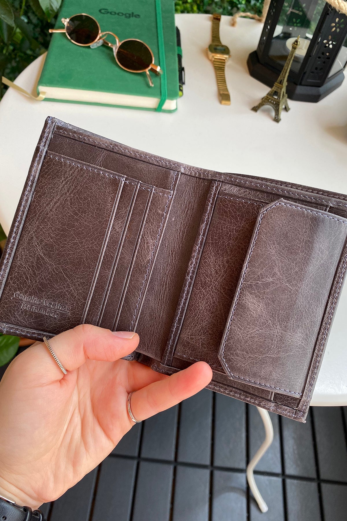 Oregon - Genuine Leather Wallet with Removable Card Holder