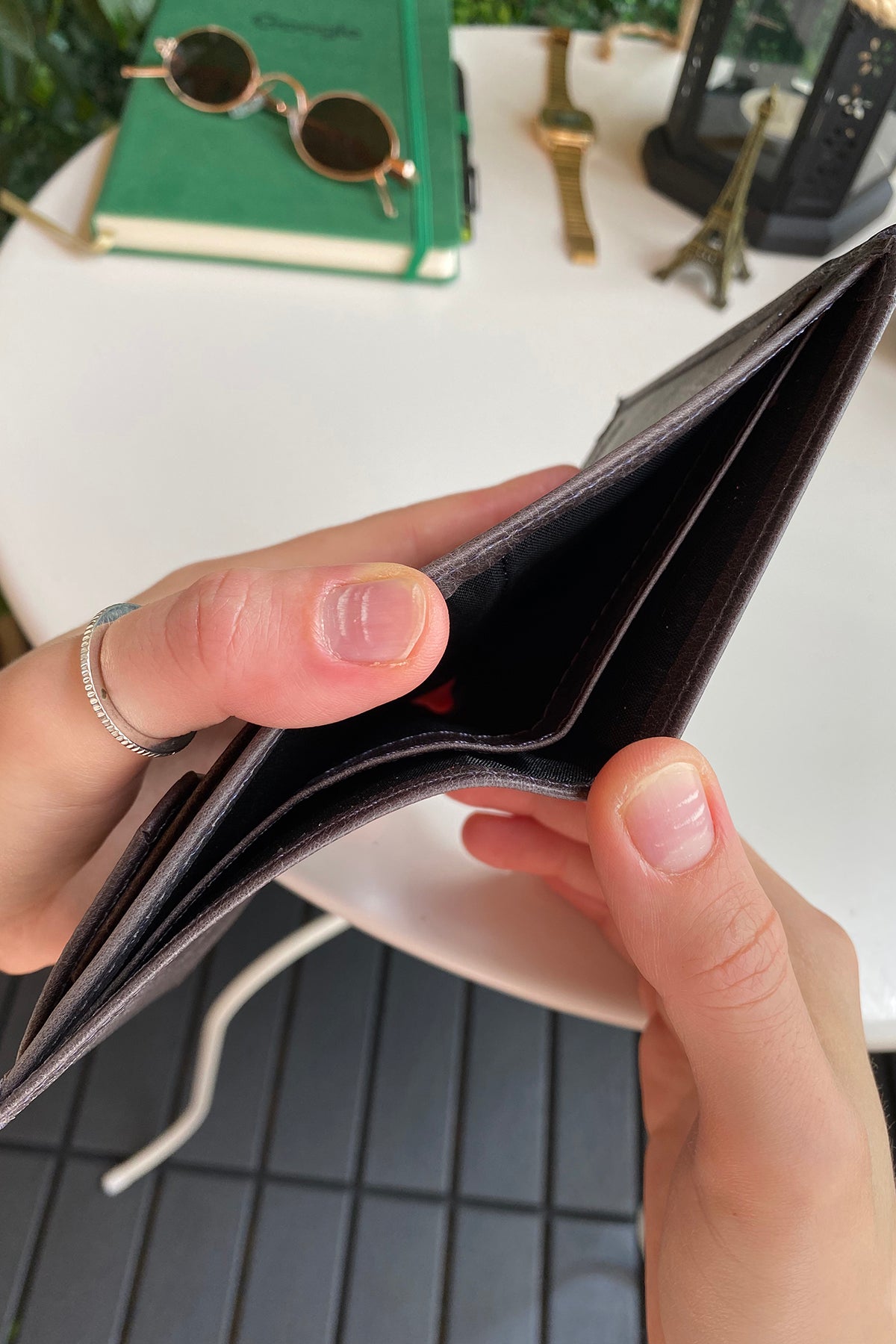 Oregon - Genuine Leather Wallet with Removable Card Holder