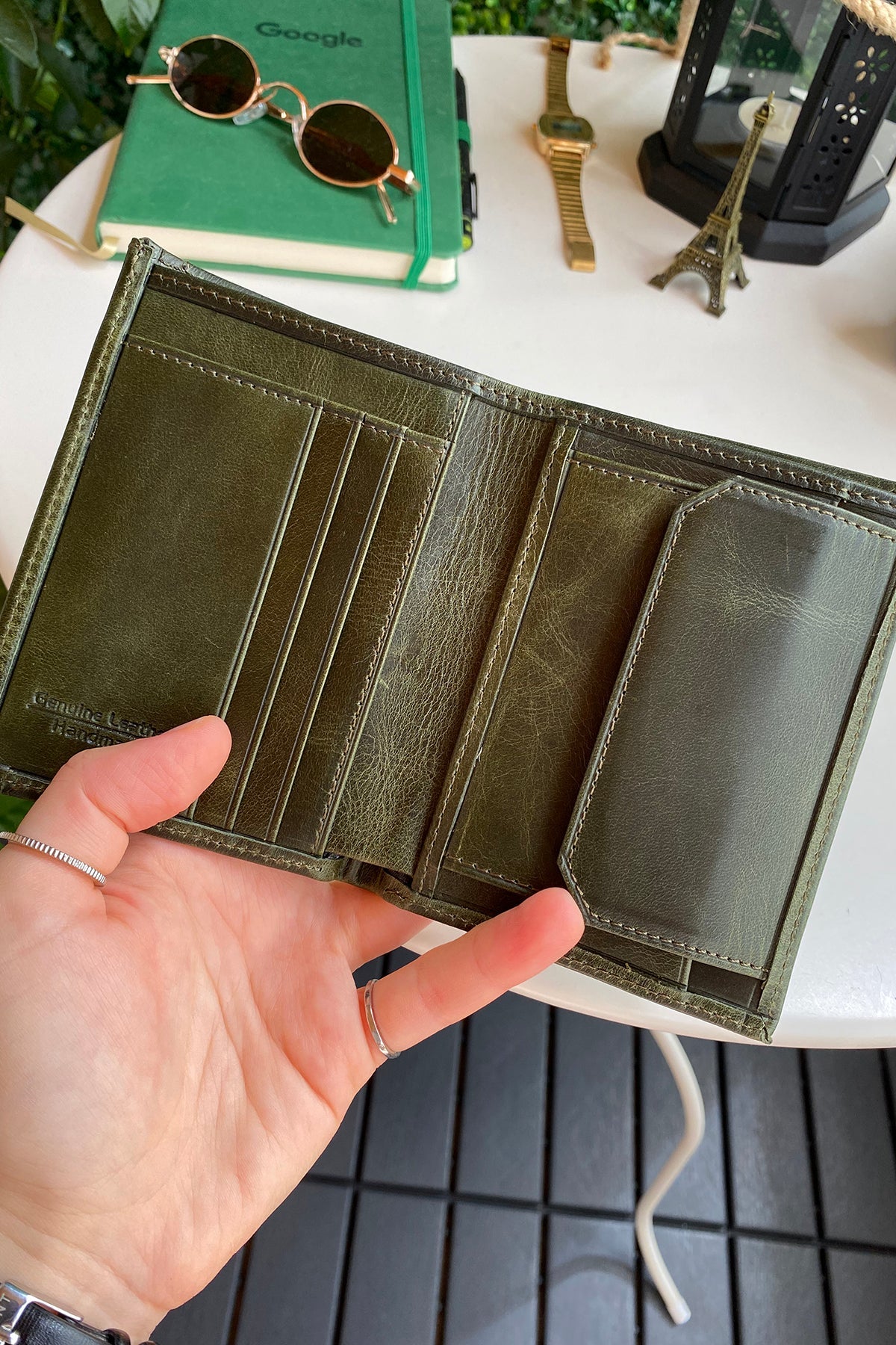 Oregon - Genuine Leather Wallet with Removable Card Holder