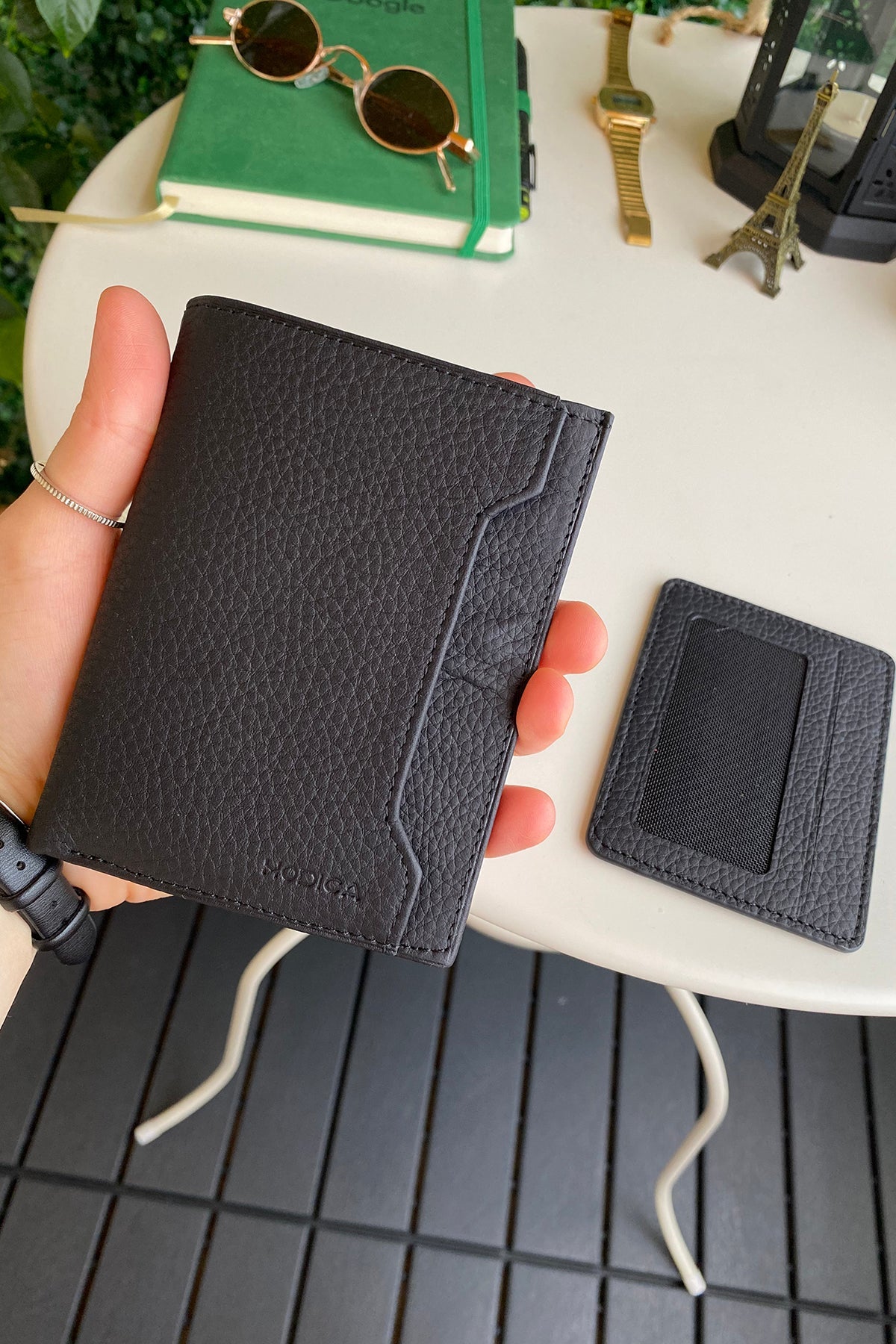 Oregon - Genuine Leather Wallet with Removable Card Holder