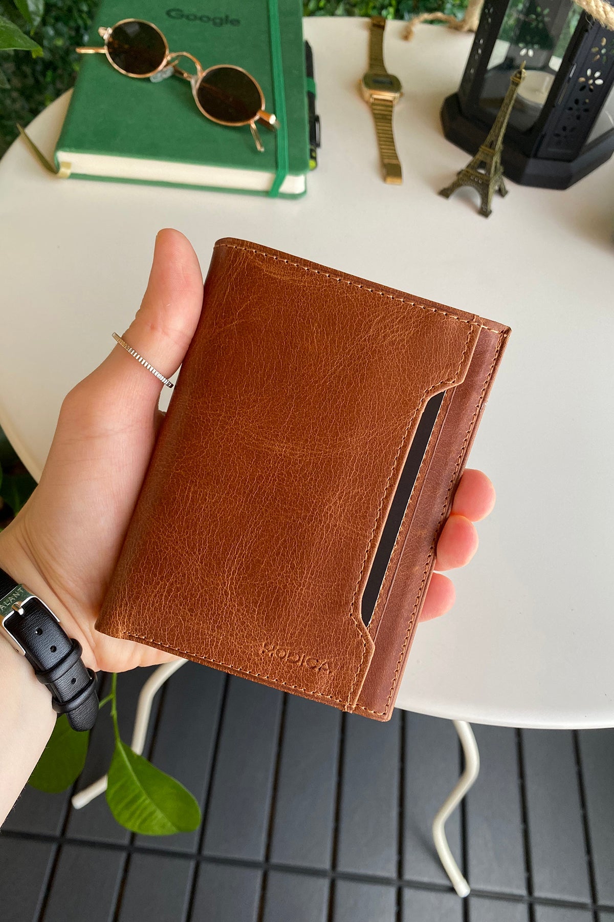 Oregon - Genuine Leather Wallet with Removable Card Holder